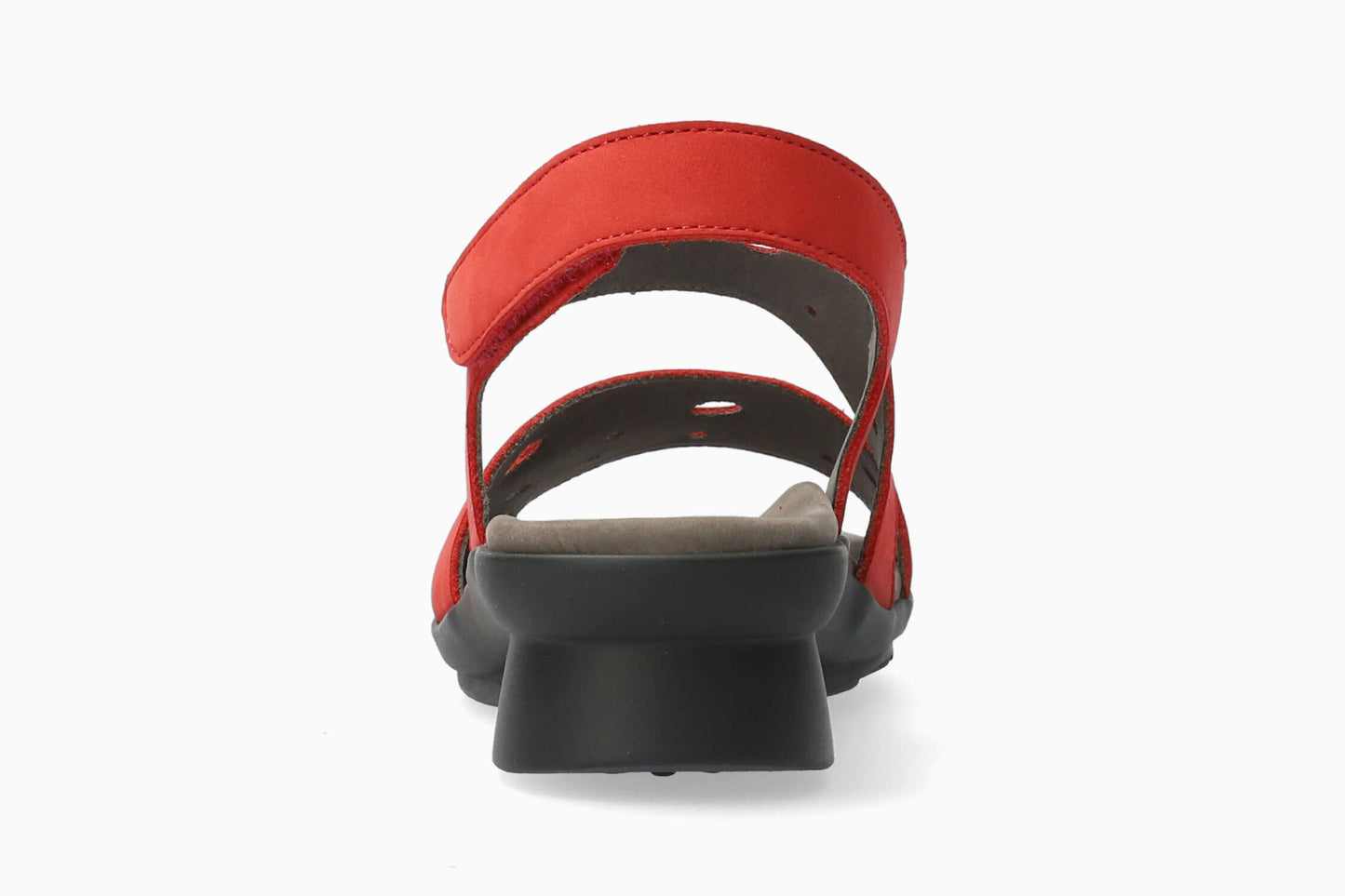 Rote Phiby-Sandalen
