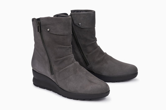 Boots Phila Gris femmes Mephisto Belgique Liège Soldes Hiver 2024