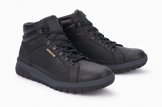 Bottines Pitt Noir hommes Mephisto Belgique Liège Eupen Soldes Hiver 2024