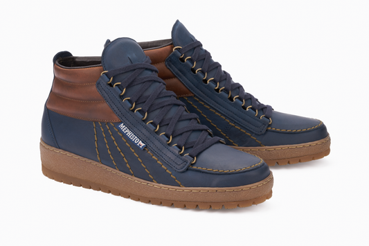 Bottines Rainbow Bleu hommes Mephisto Belgique Liège Nouvelle collection automne hiver