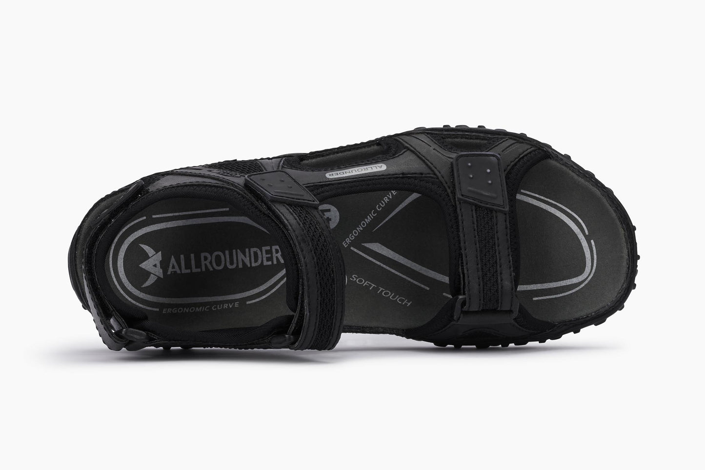 Regent Allrounder Sandalen Schwarz