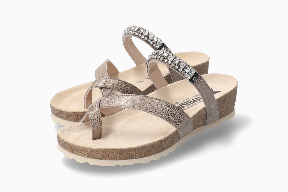 Pantoletten Solaine Beige
