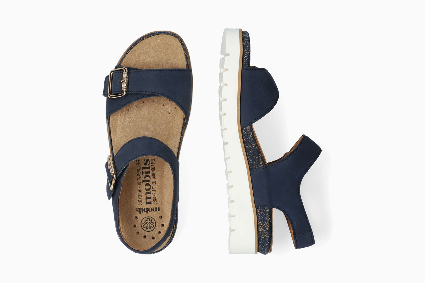 Sandales Mobils Tarina Bleu