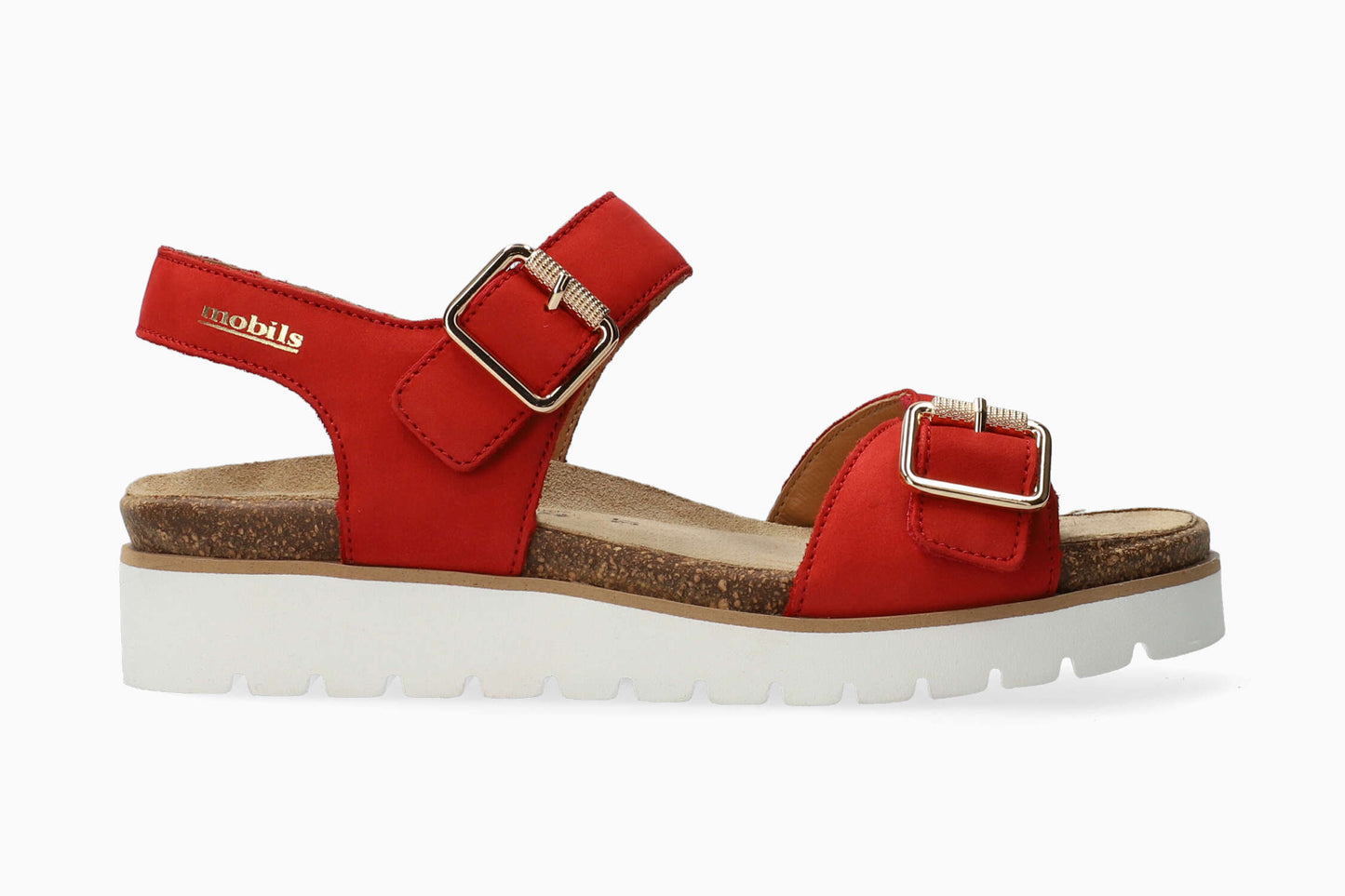 Sandales Mobils Tarina Rouge