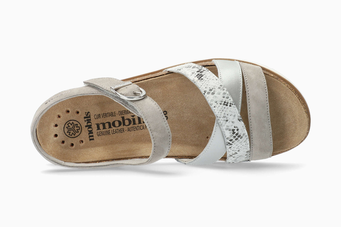 Sandales Mobils Thina Gris