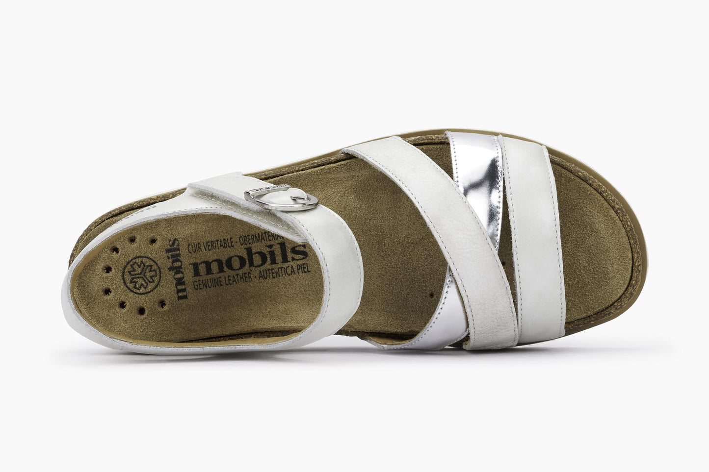 Sandales Mobils Thina Blanc
