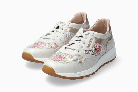 Baskets Viktoria Blanc chaussures femmes Marque Mephisto Magasins Belgique Liège Eupen Nouvelle collection printemps été