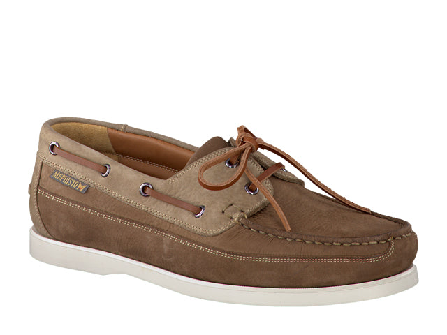 Mocassins Boating Taupe Combiné