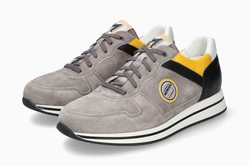 Baskets Garry gris hommes Mephisto Belgique Liège