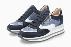 Baskets Olimpia Bleu Combiné