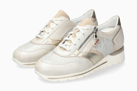 Baskets Ereen blanc Chaussures femmes Mephisto Belgique Liège Eupen Nouvelle collection printemps été 2024