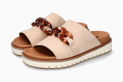 Mules Beverley Beige