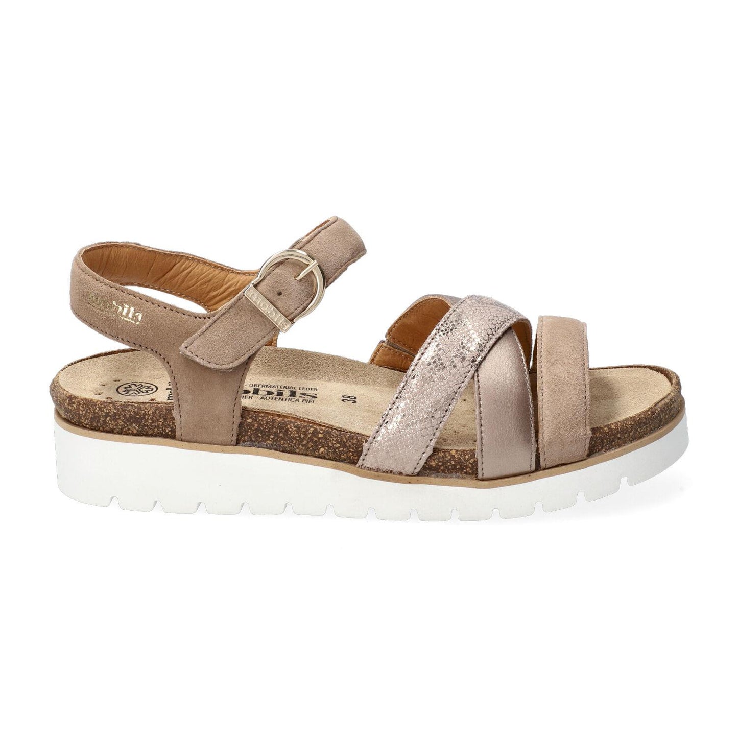 Sandales Mobils Thina Beige